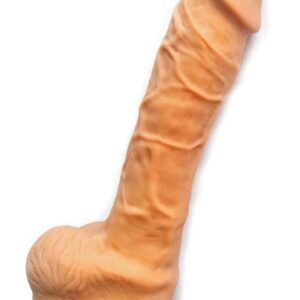 Фаллоимитатор Alive Adam Flesh L, двухслойный, силикон+ Silexpan, диаметр 4см