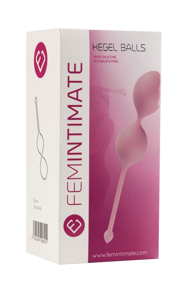 Вагинальные шарики Femintimate Kegel Balls, диаметр 3,5 см, масса 77 г - Зображення 2