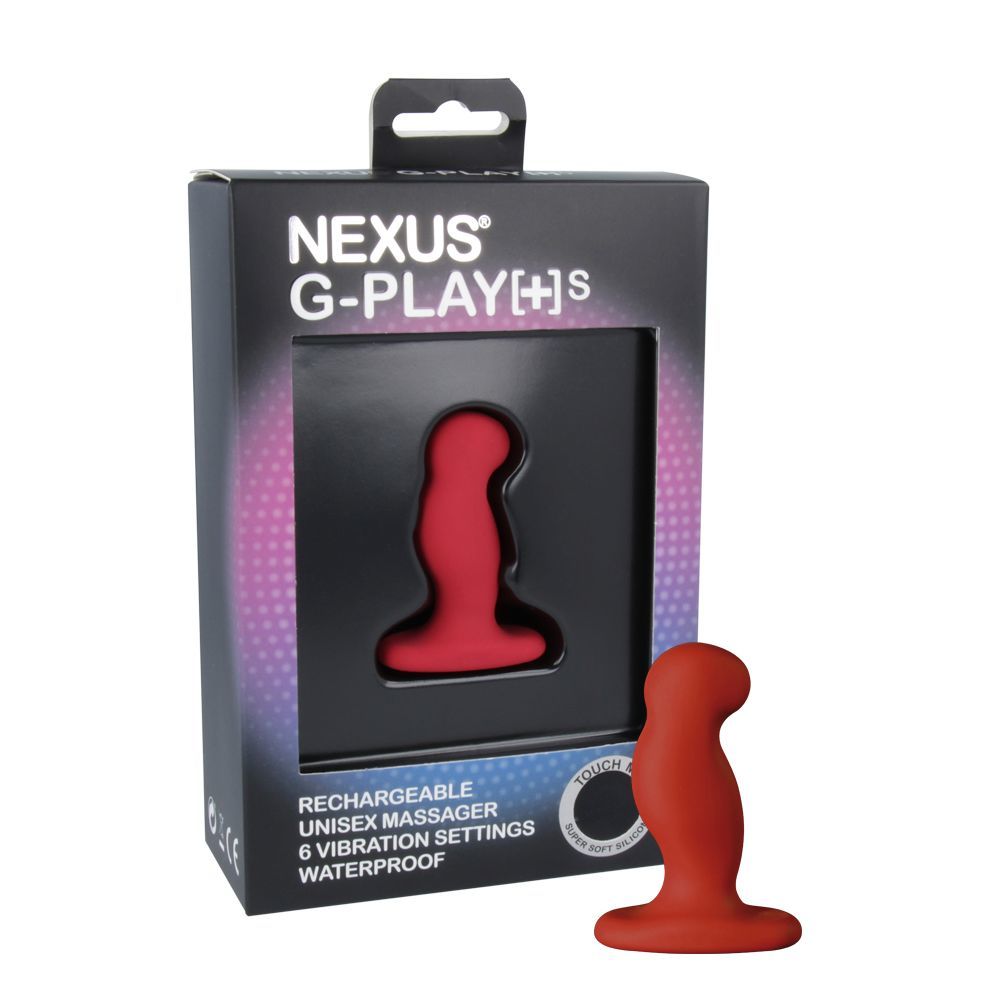 Вибромассажер простаты Nexus G-Play Plus S Red, макс диаметр 2,3 см, перезаряжаемый - Зображення 3