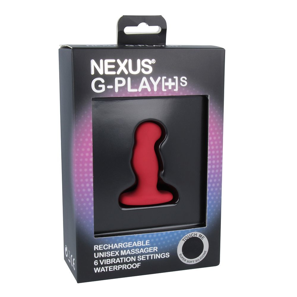 Вибромассажер простаты Nexus G-Play Plus S Red, макс диаметр 2,3 см, перезаряжаемый - Зображення 4