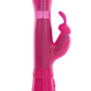 Вибратор Dorcel Furious Rabbit с вращением и  возвратно-поступательными движениями головки, вибрация