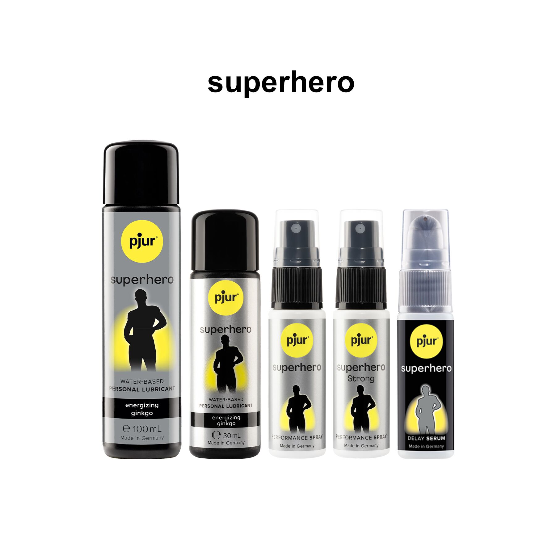Спрей-пролонгатор pjur Superhero Performance Spray 20 мл, впитывается в кожу, природные компоненты - Зображення 5