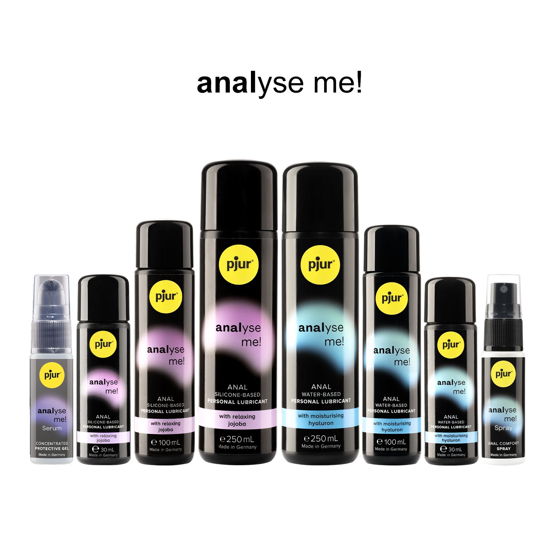 Анальный лубрикант pjur analyse me! Moisturising 250 мл, на водной основе, с гиалуроном - Зображення 4