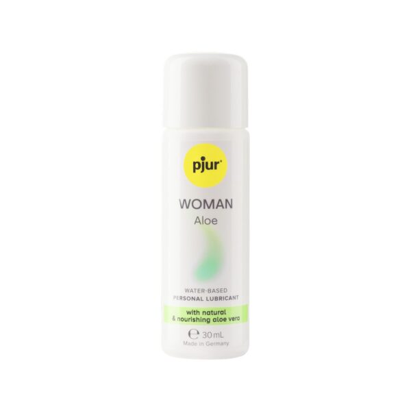 Лубрикант на водной основе pjur Woman Aloe 30 мл, с экстрактом алоэ, увлажняющий, без парабенов