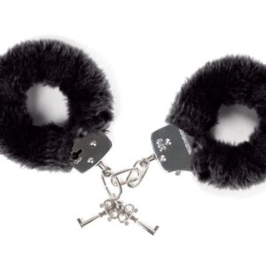 Наручники с плюшевой отделкой Love To Love ATTACH ME Black