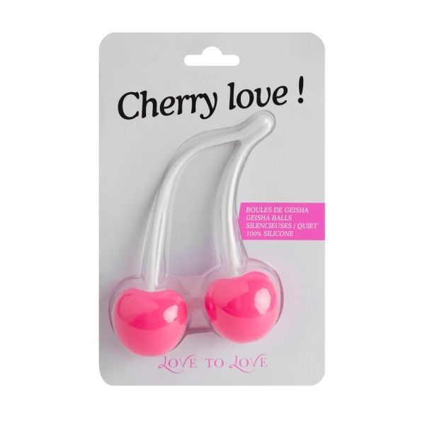 Вагинальные шарики Love To Love CHERRY LOVE, диаметр 3,5 см, масса 77 г - Зображення 2