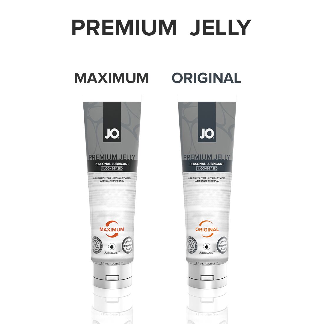 Смазка на силиконовой основе JO PREMIUM JELLY – ORIGINAL (120 мл) без консервантов - Зображення 4