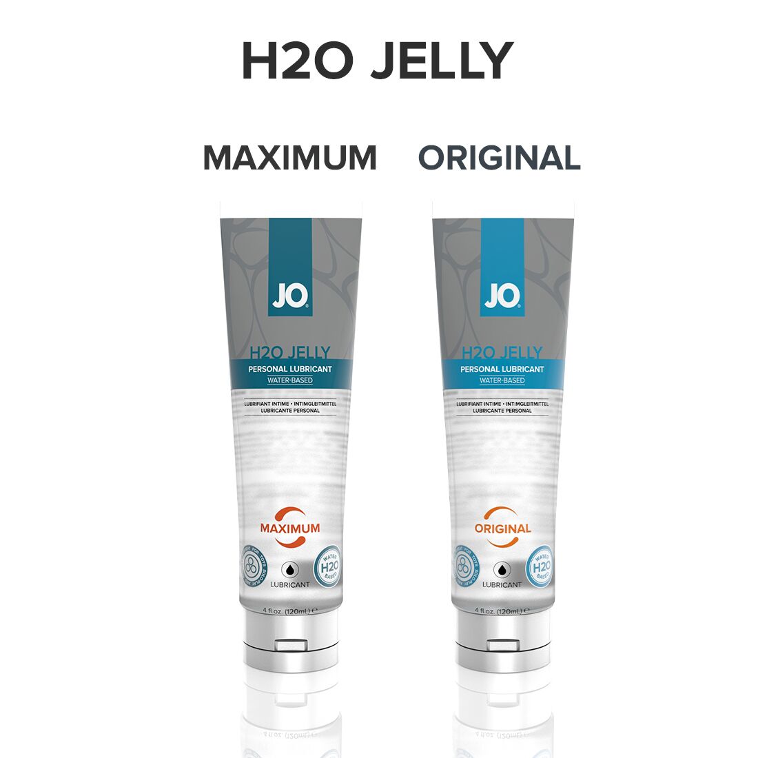 Густой лубрикант на водной основе JO H2O JELLY — ORIGINAL (120 мл), без парабенов и гликоля - Зображення 5