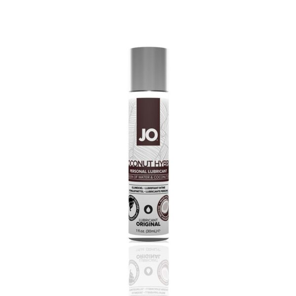 Смазка-крем с кокосовым маслом JO Coconut Hybrid ORIGINAL (30 мл) белая