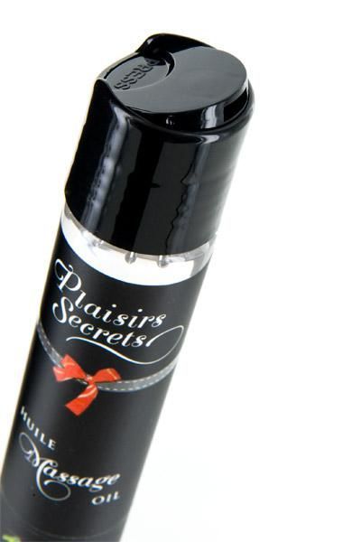 Массажное масло Plaisirs Secrets Vanilla (59 мл) с афродизиаками, съедобное, подарочная упаковка - Зображення 2