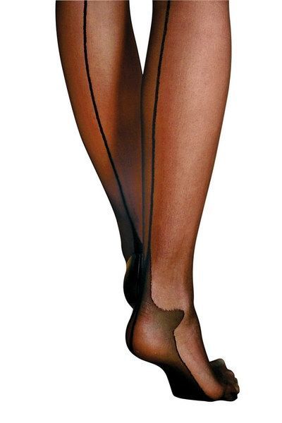 Чулки Anne De Ales FLORA T2 Black - Зображення 2