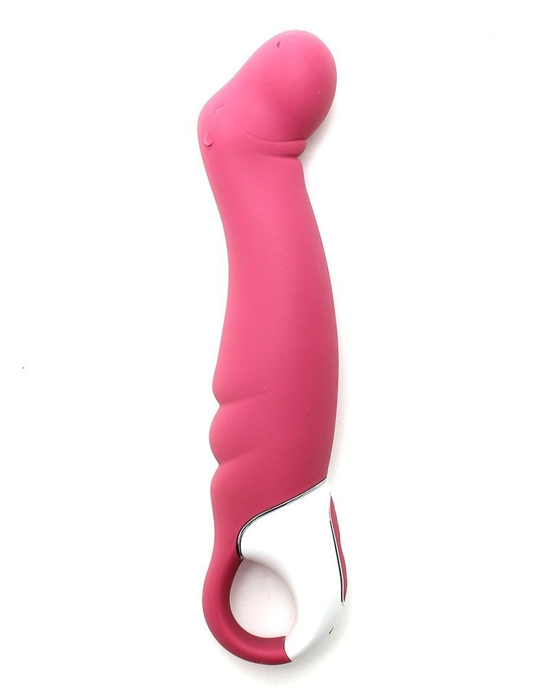 Мощный вибратор Satisfyer Vibes Petting Hippo с гибким стволом, литой силикон, 12 режимов работы - Зображення 2