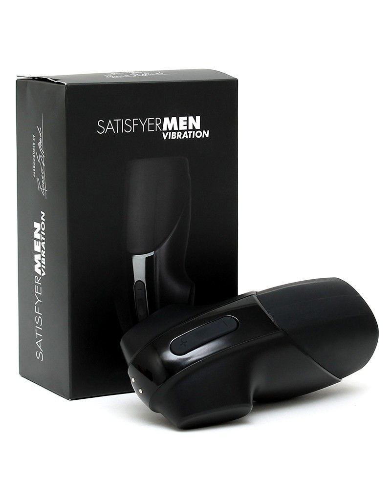 Мастурбатор Satisfyer Men Vibration имитатор минета с вибрацией, стимуляция головки - Зображення 9
