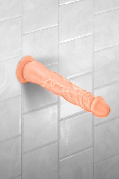 Фаллоимитатор Real Body - Real Justin Flesh, TPE, диаметр 4,2см - Зображення 2