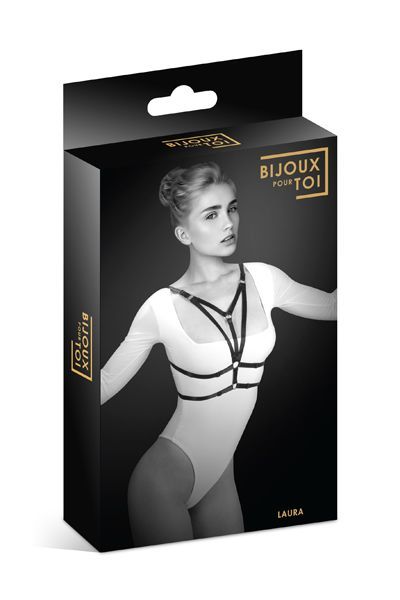 Портупея на грудь Bijoux Pour Toi - LAURA, эластичный полиэстер - Зображення 3