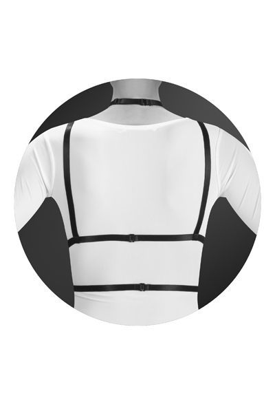 Портупея на грудь Bijoux Pour Toi - LAURA, эластичный полиэстер - Зображення 2