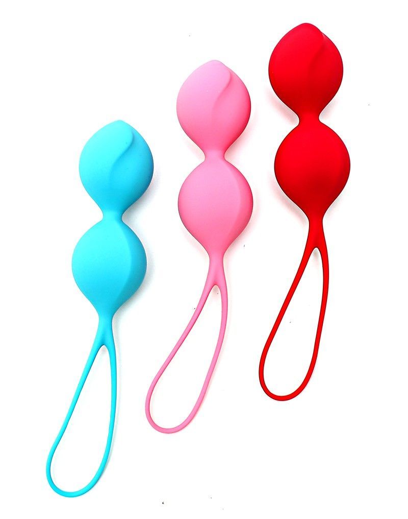 Вагинальные шарики Satisfyer V Balls (3 пары), диаметр 3,4см, масса 79-114-150г, монолитные - Зображення 2