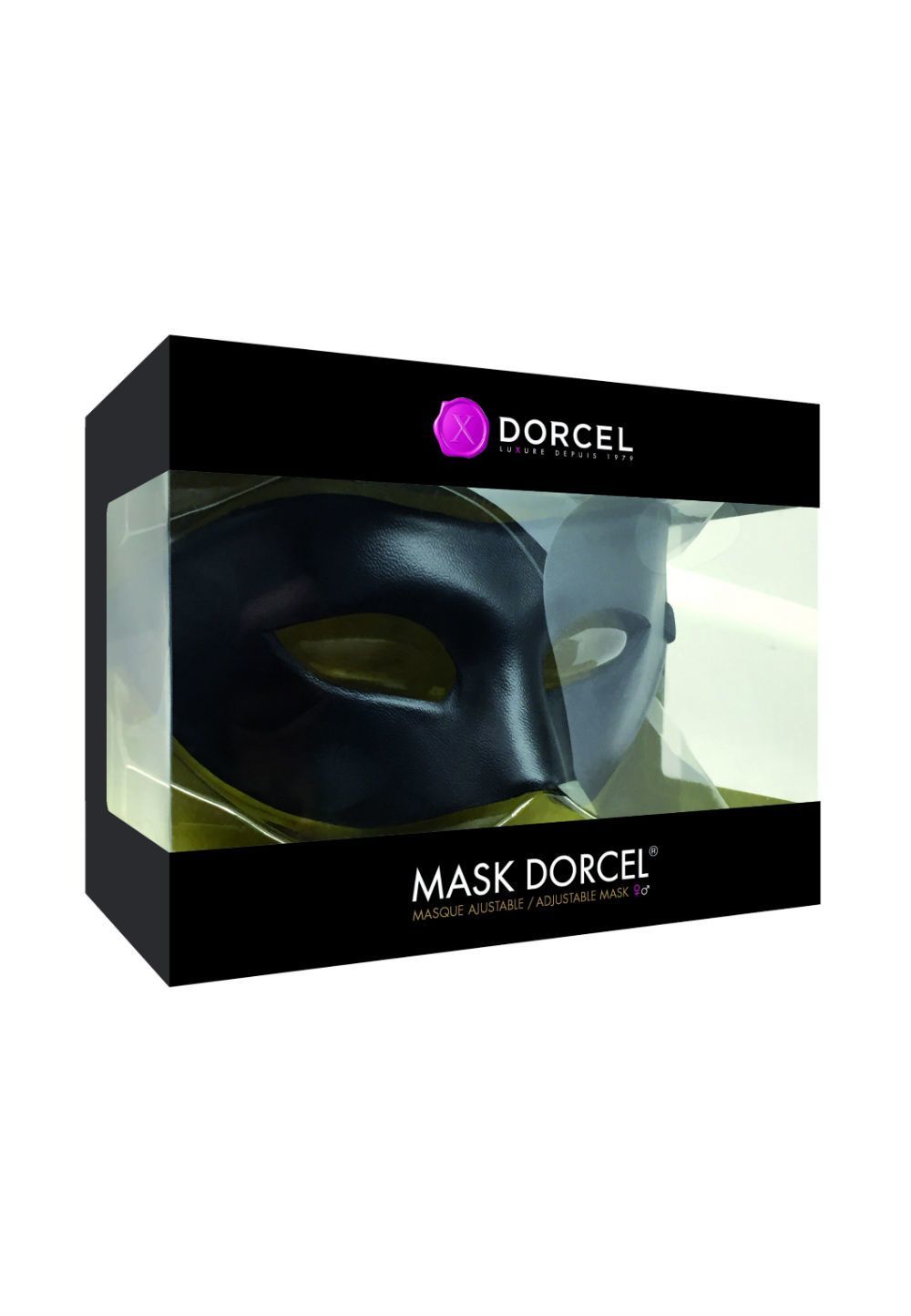 Маска на лицо Dorcel - MASK DORCEL, формованная экокожа - Зображення 3