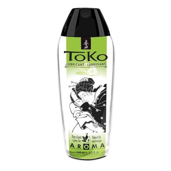 Лубрикант на водной основе Shunga Toko AROMA – Pear & Exotic Green Tea (165 мл), не содержит сахара