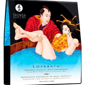Гель для ванны Shunga LOVEBATH – Ocean temptations 575 г, делает воду ароматным желе со SPA-эффектом