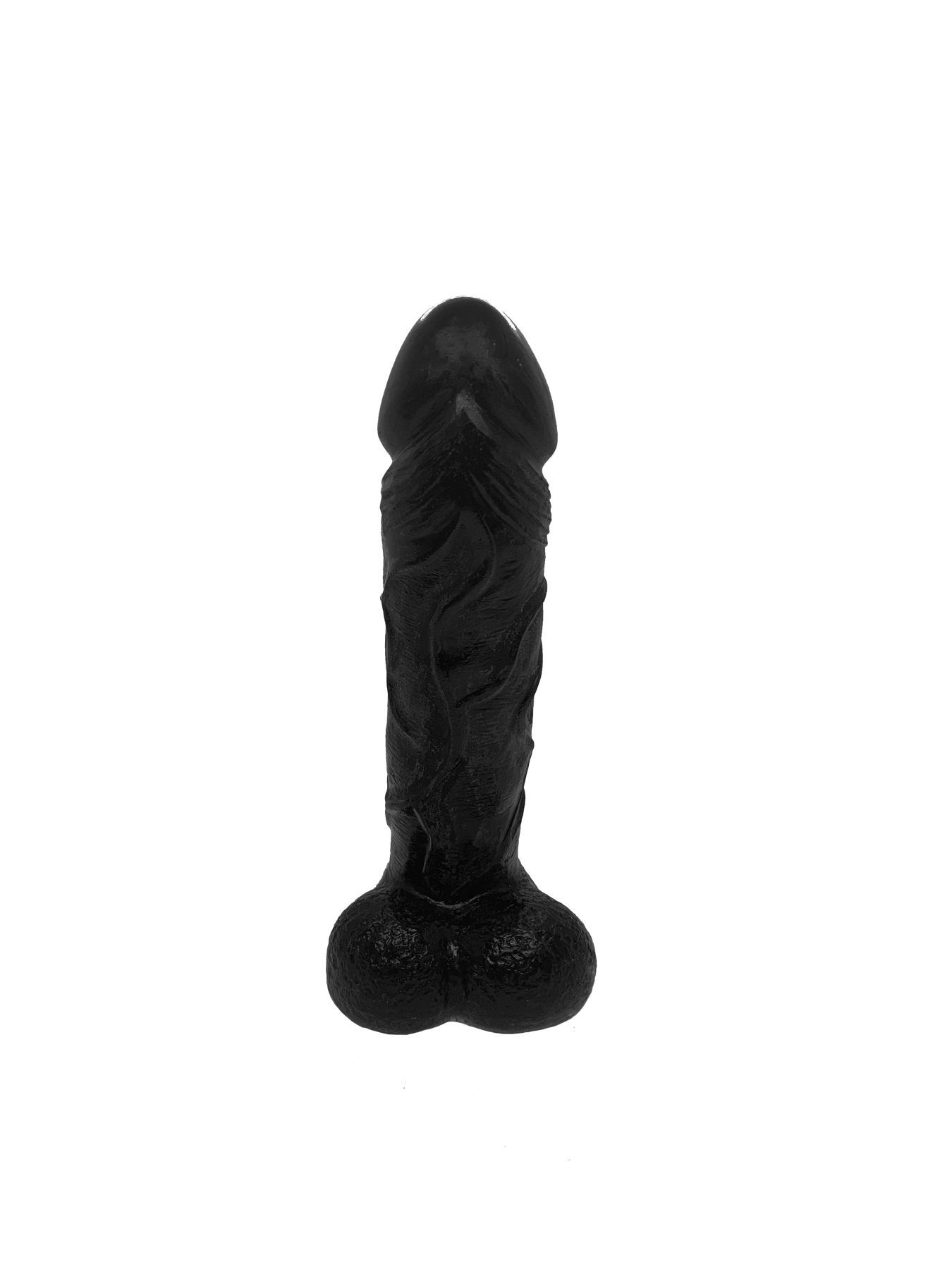 Крафтовое мыло-член с присоской Чистий Кайф Black size L, натуральное - Зображення 3