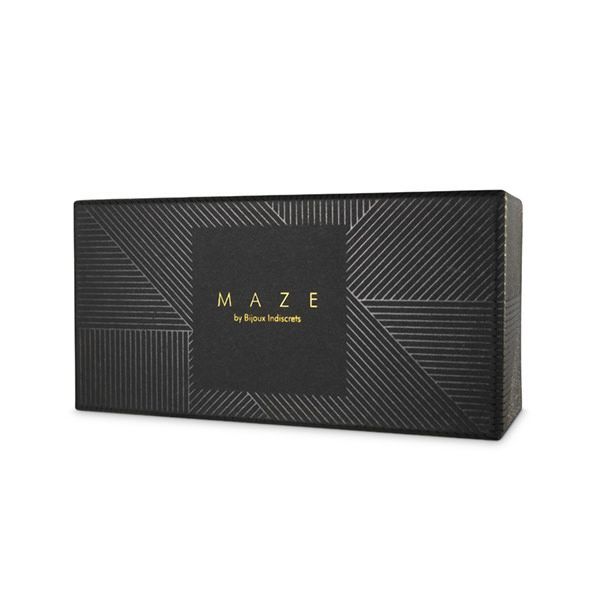 Наручники Bijoux Indiscrets MAZE - Wide Cuffs Black - Зображення 2