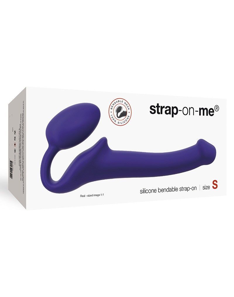 Безремневой страпон Strap-On-Me Violet S, полностью регулируемый, диаметр 2,7см - Зображення 3