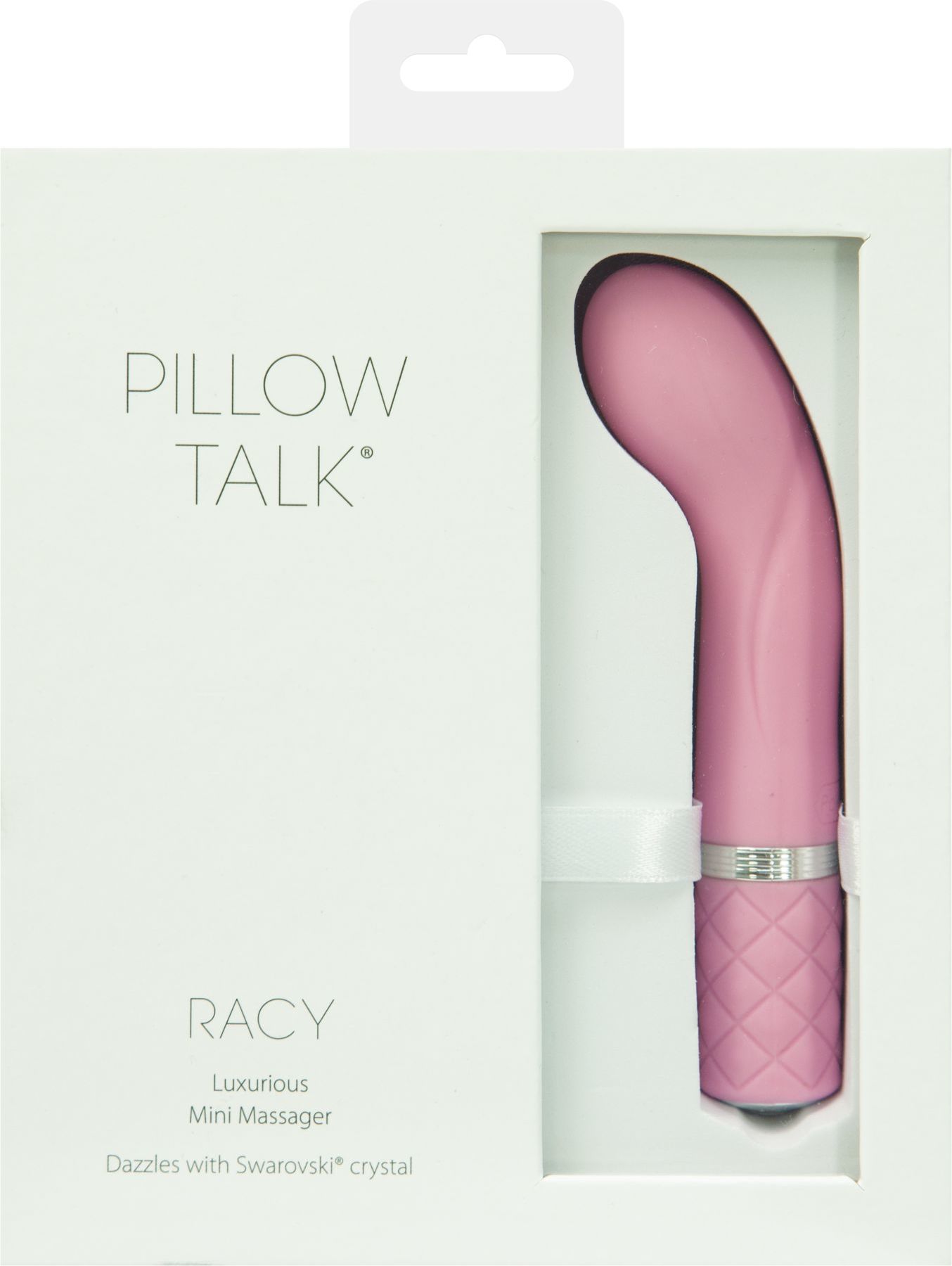 Роскошный вибратор Pillow Talk - Racy Pink с кристаллом Swarovski для точки G, подарочная упаковка - Зображення 9