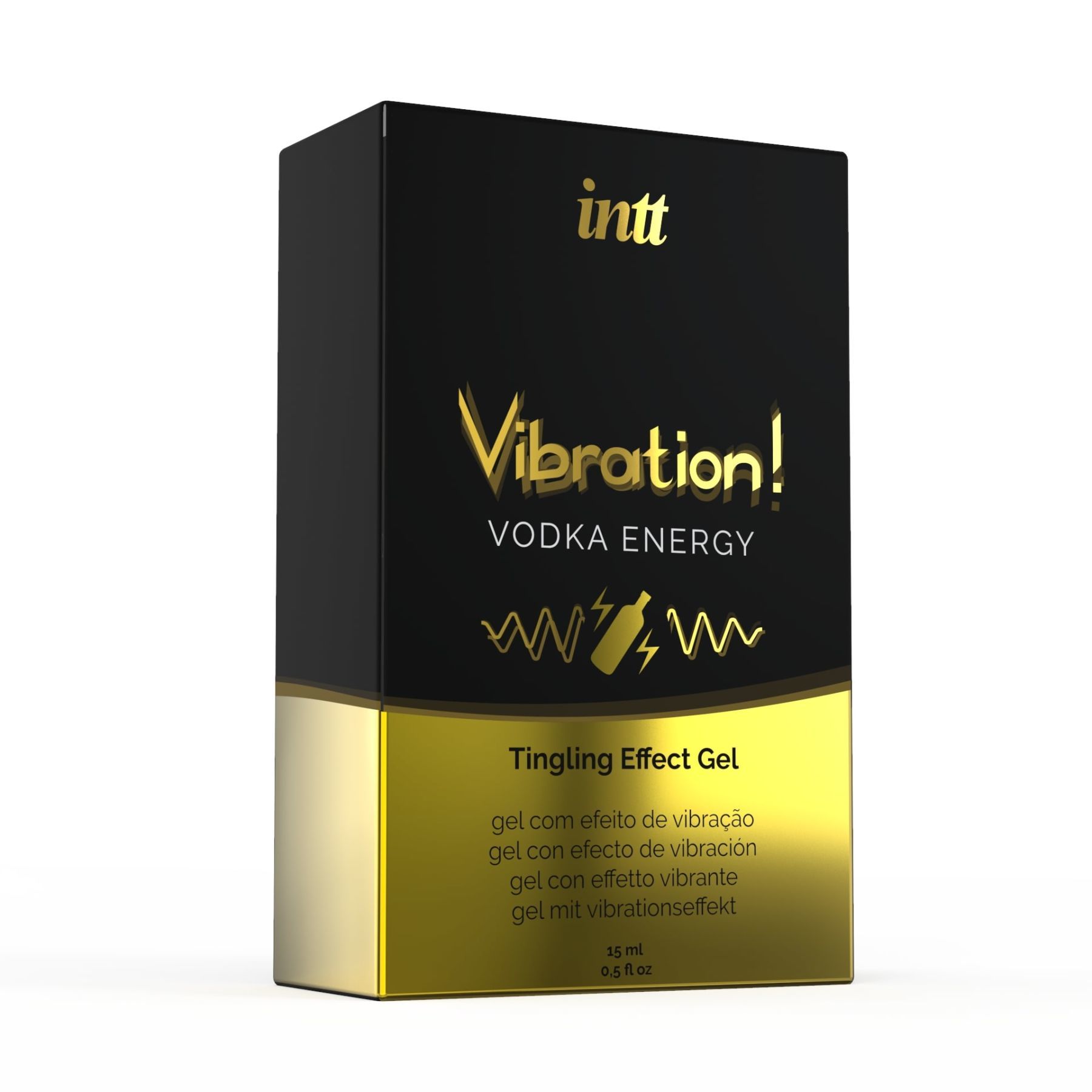 Жидкий вибратор Intt Vibration Vodka (15 мл), густой гель, очень вкусный, действует до 30 минут - Зображення 3