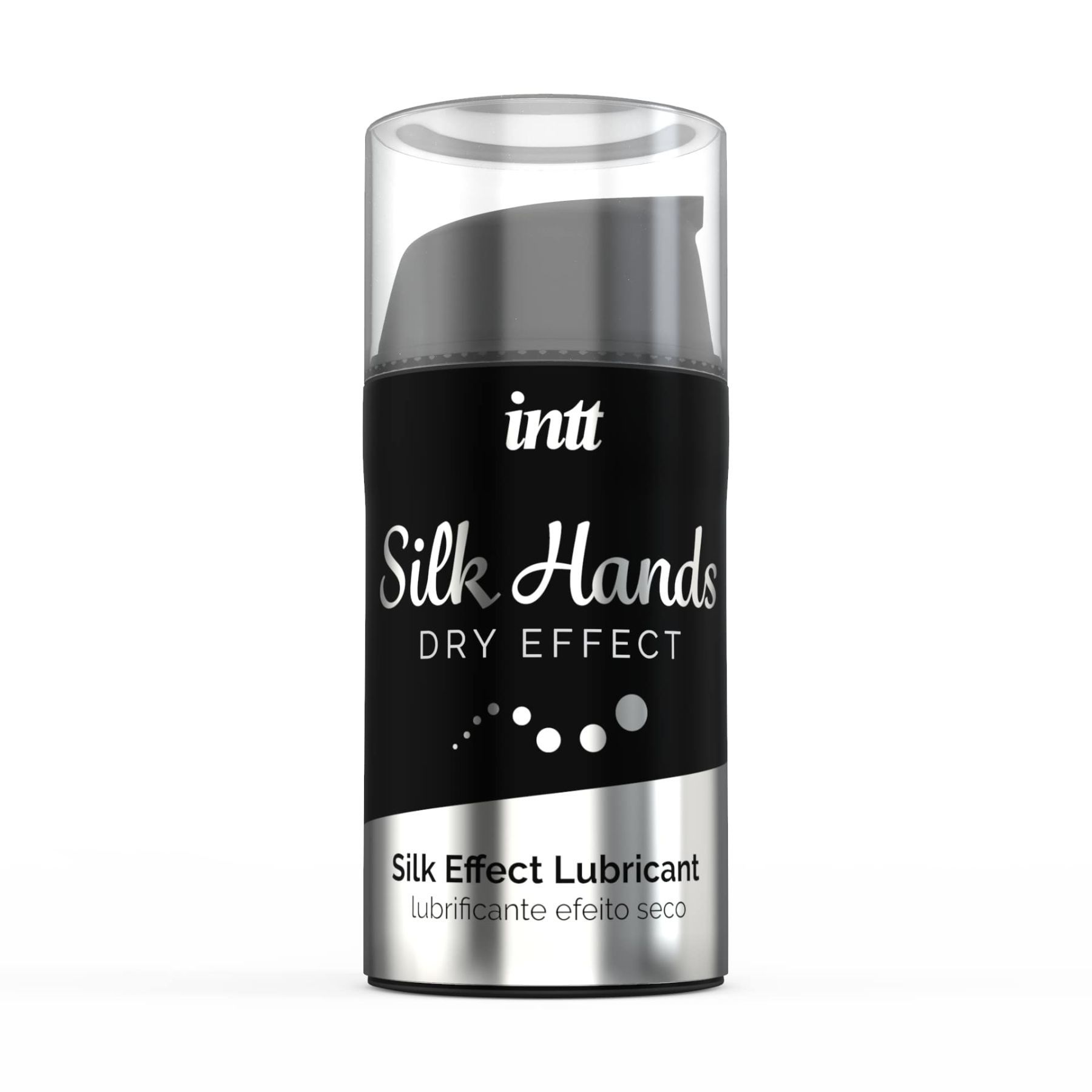 Ультагустая силиконовая смазка Intt Silk Hands (15 мл) с матовым эффектом, шелковистый эффект - Зображення 2