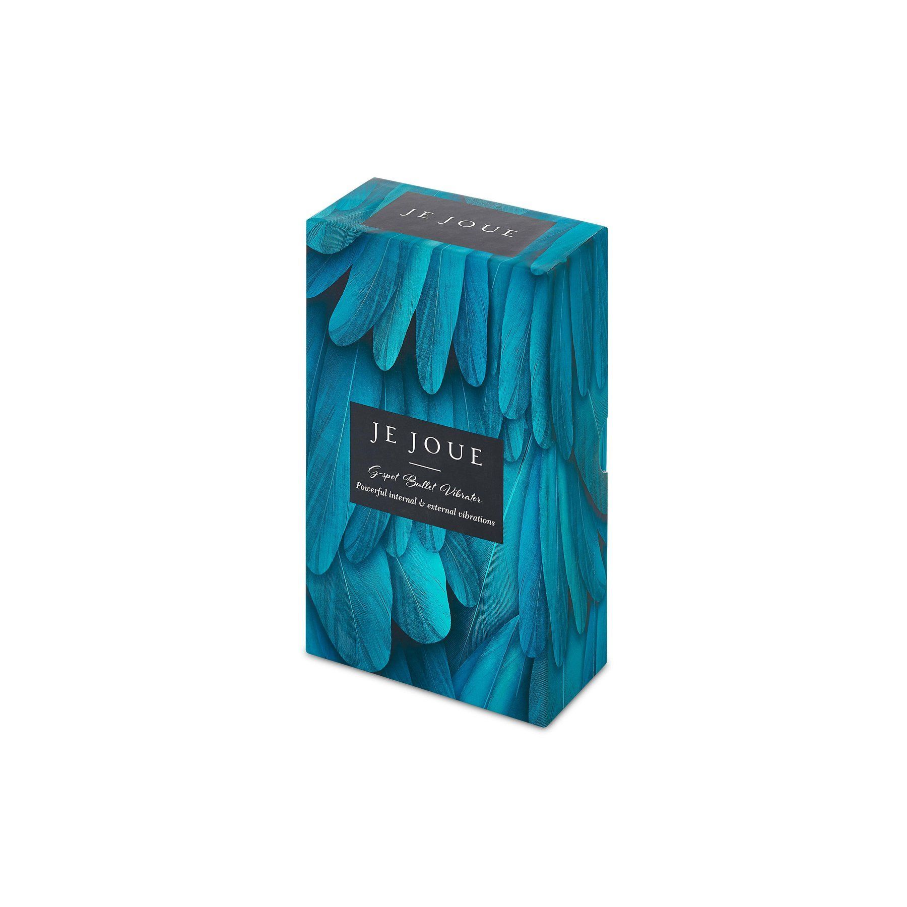 Премиум вибратор Je Joue - G-Spot Bullet Vibrator Teal с глубокой вибрацией + подарок косметичка - Зображення 4