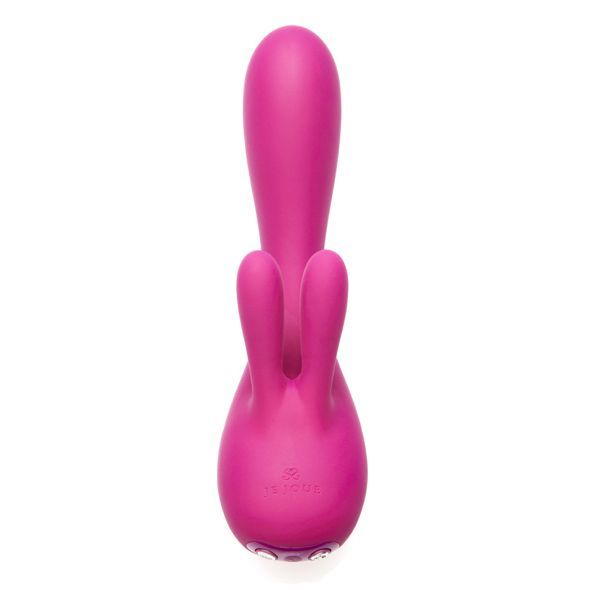 Вибратор-кролик Je Joue - Fifi Fuchsia с тремя моторами, глубокая вибрация - Зображення 3