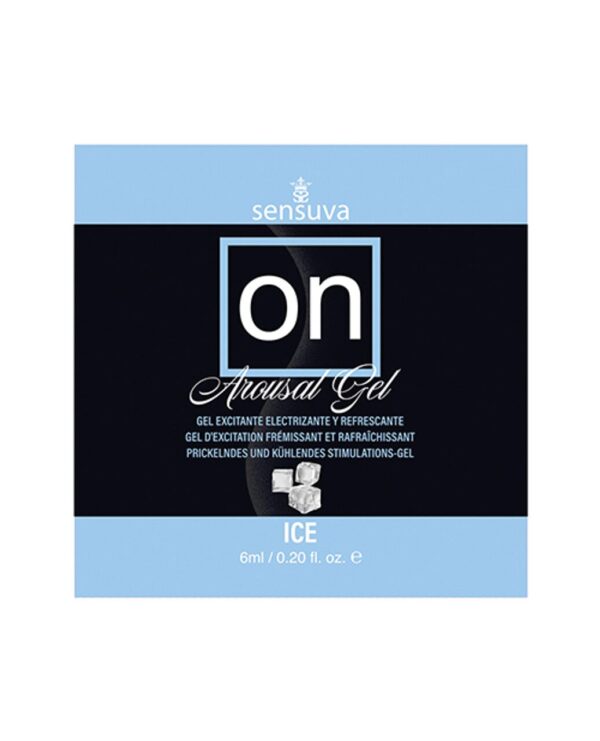 Пробник возбуждающего геля Sensuva - ON for Her Arousal Gel Ice (4 мл)