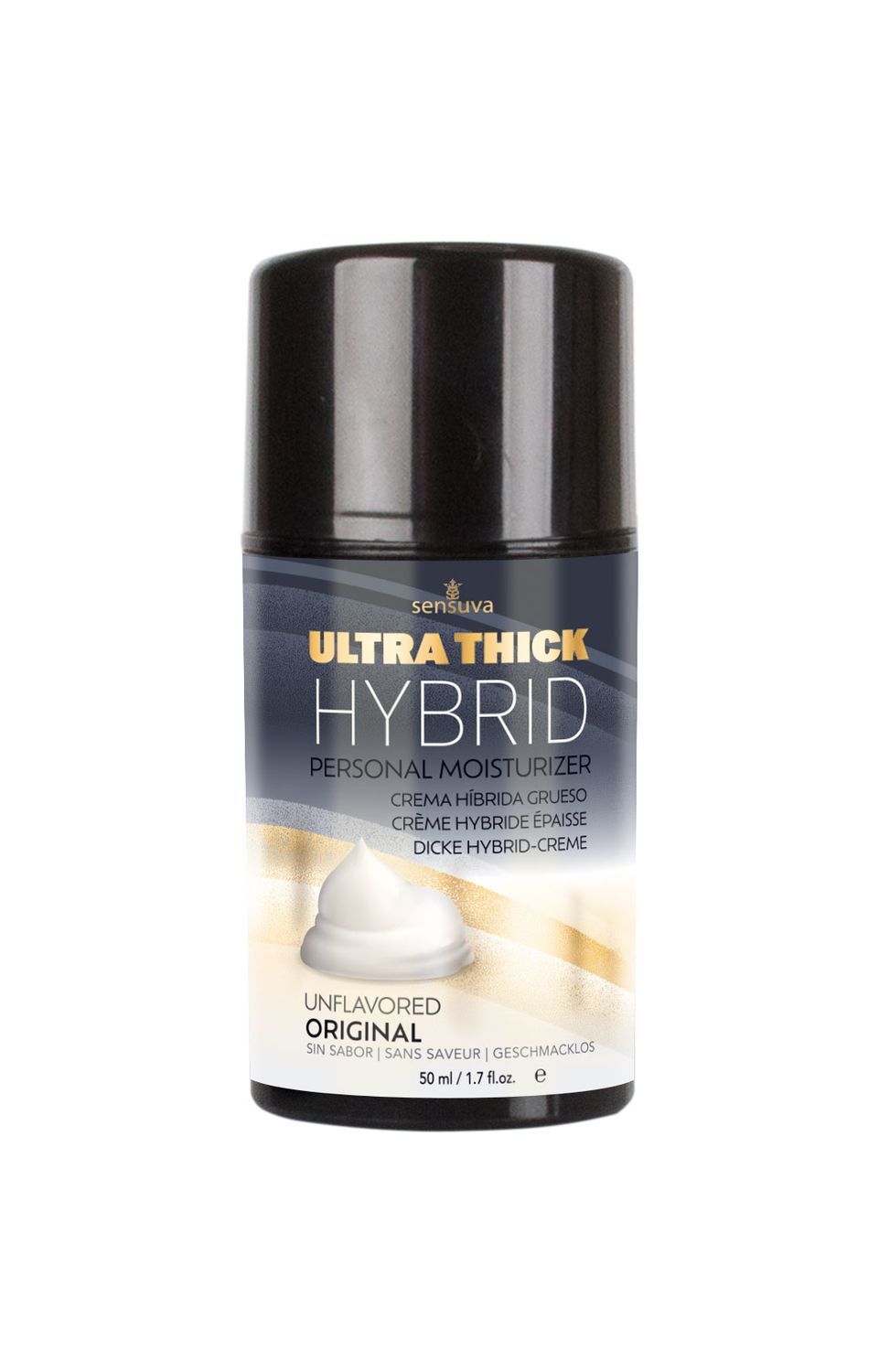 Густой крем-смазка на гибридной основе Sensuva UltraThick Hybrid Formula (50 мл) рН сбалансирована