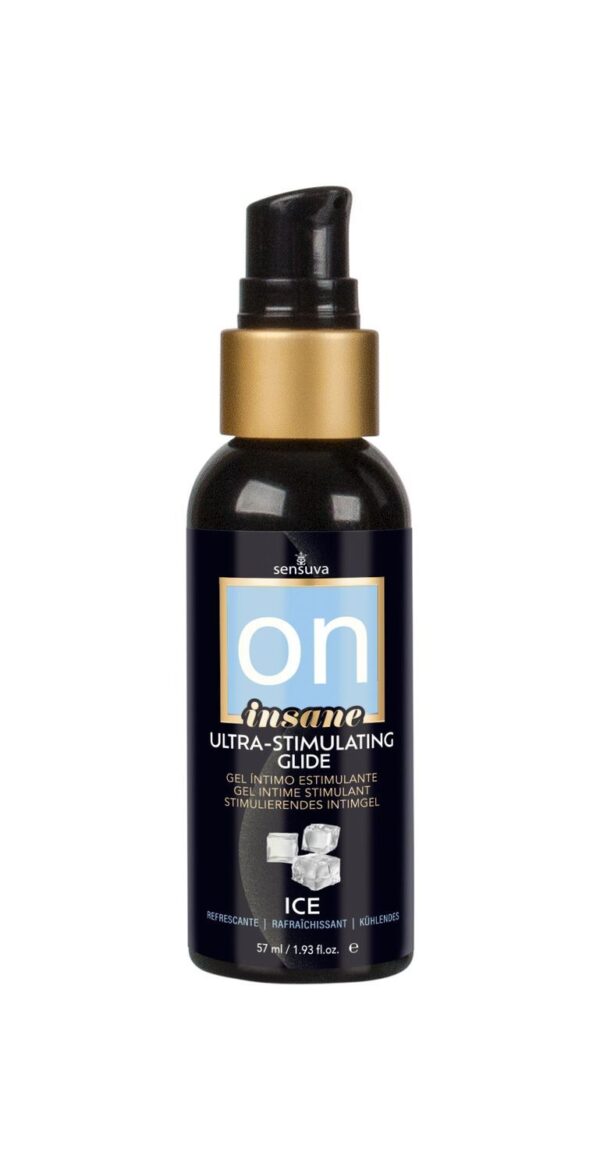 Возбуждающая смазка на гибридной основе Sensuva Ultra-Stimulating ON Insane Ice (57 мл)