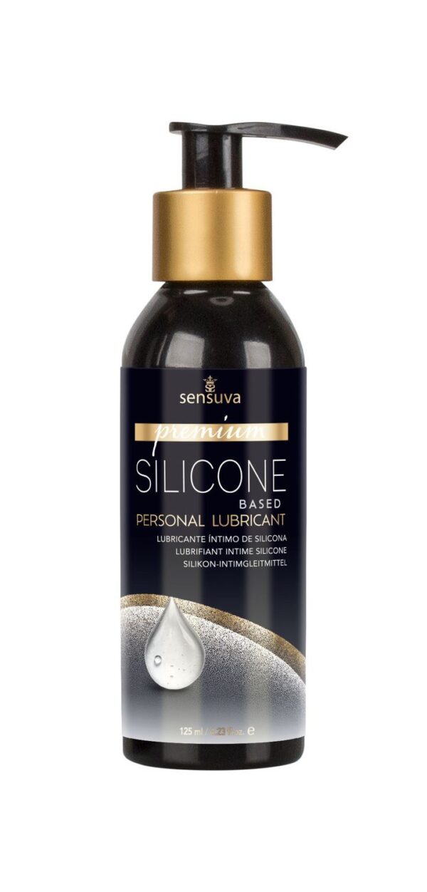 Силиконовая смазка Sensuva Premium Silicone (125 мл), без глицерина, парабенов и ментола