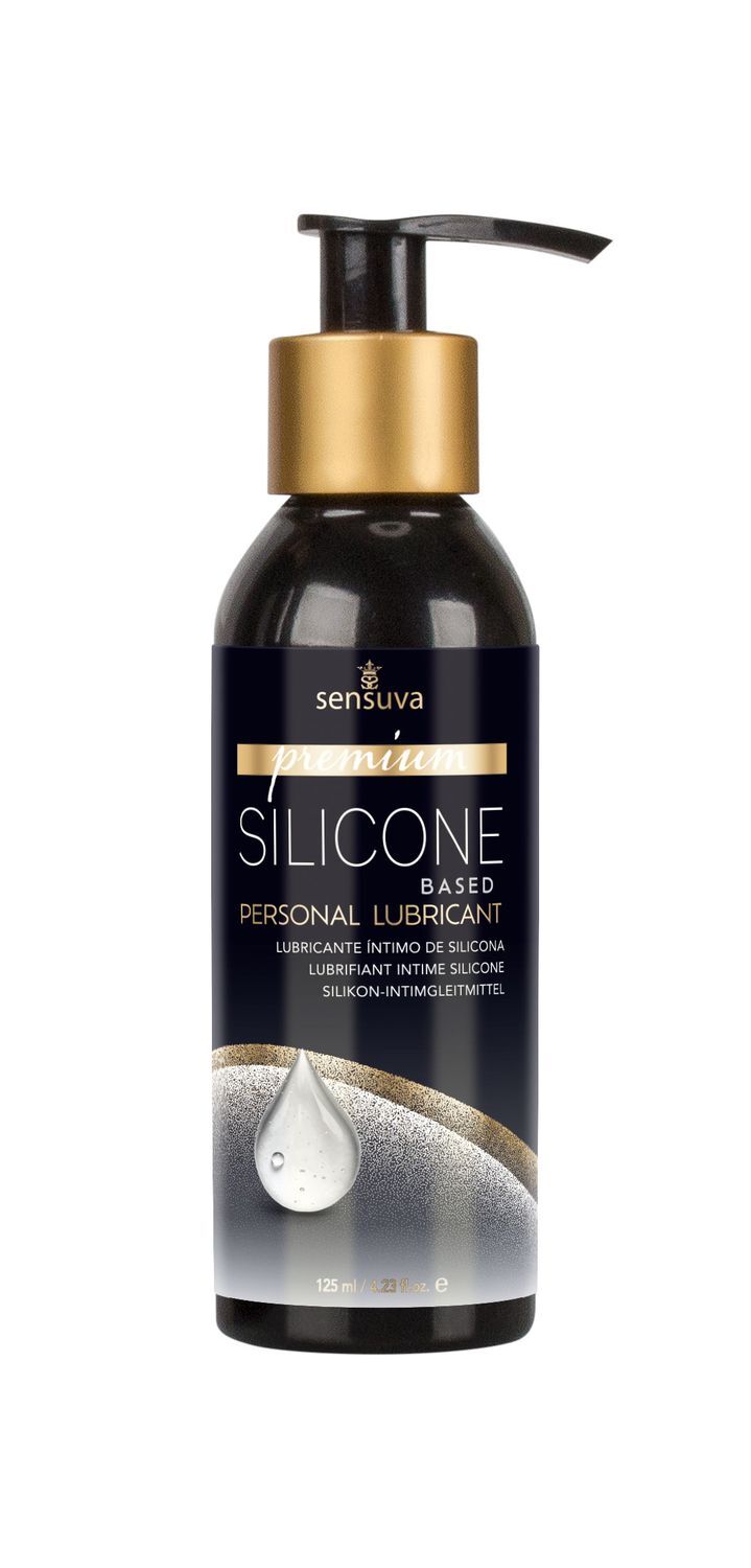 Силиконовая смазка Sensuva Premium Silicone (125 мл), без глицерина, парабенов и ментола