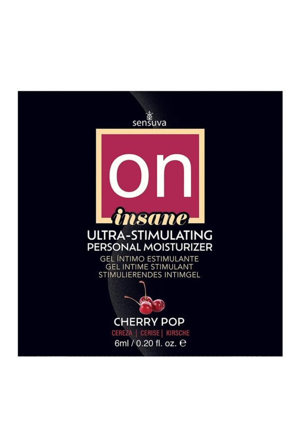 Пробник Sensuva - Ultra-Stimulating On Insane Cherry Pop (6 мл)