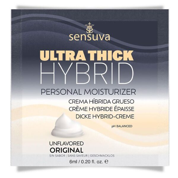 Пробник густой смазки Sensuva - Ultra-Thick Hybrid Formula (6 мл)