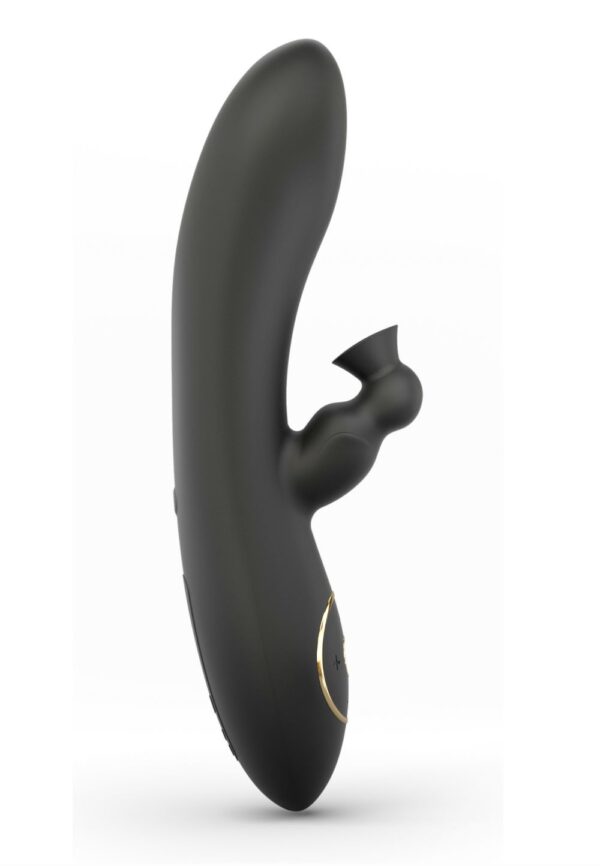 Вакуумный вибратор-кролик Dorcel DIVINE RABBIT с вибрацией, 10 режимов вибрации: 3 режима вакуума