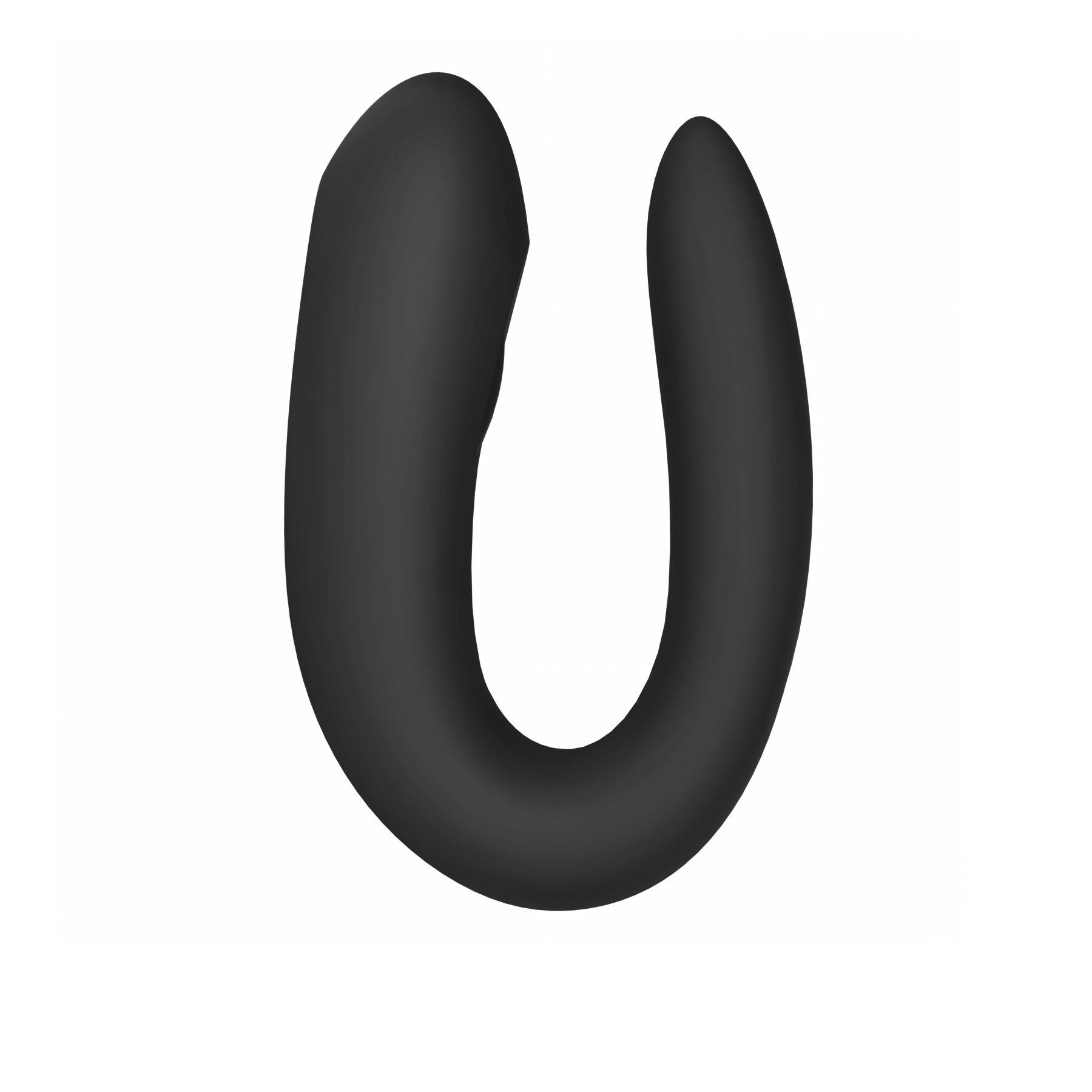 Смарт-вибратор для пар Satisfyer Double Joy Black с широким клиторальным стимулятором - Зображення 2