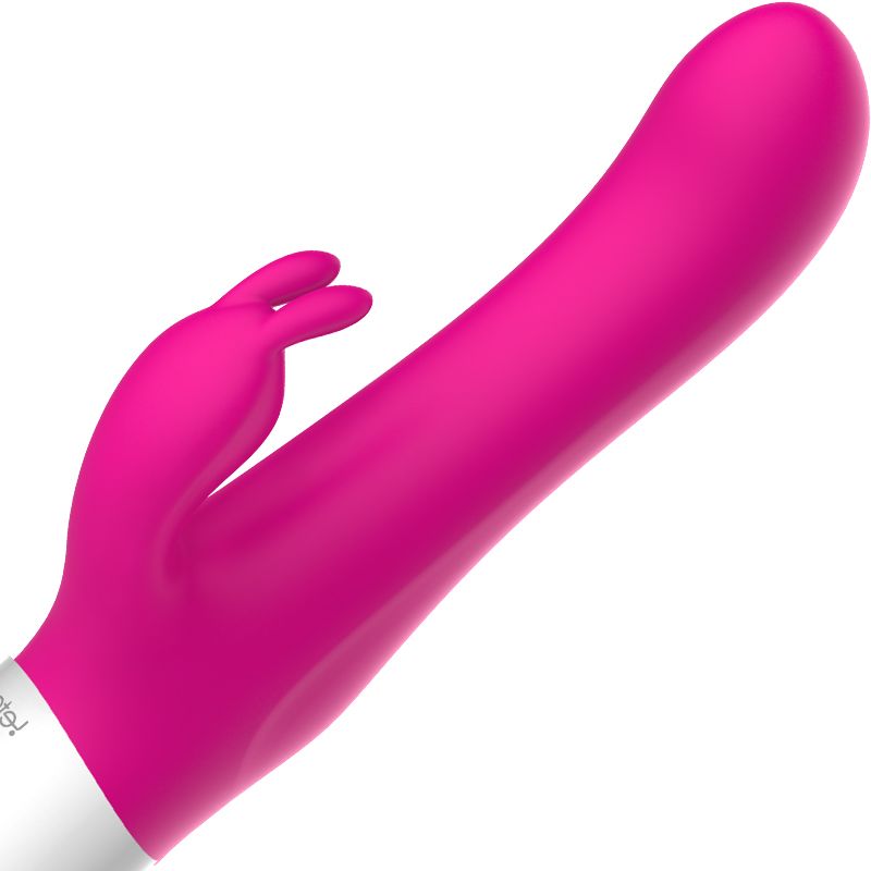 Пульсатор-кролик Leten Vibrator Exciting с подогревом и вибрацией клиторального отростка - Зображення 2