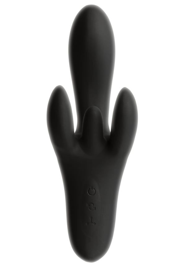 Вибратор-кролик Doc Johnson Kink - Pulse - Ultimate 4 Motor Silicone Vibrator - Зображення 2