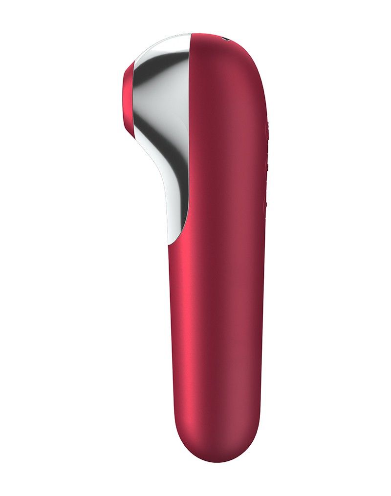 Смарт-вибратор и вакуумный стимулятор 2в1 Satisfyer Dual Love Pink - Зображення 3