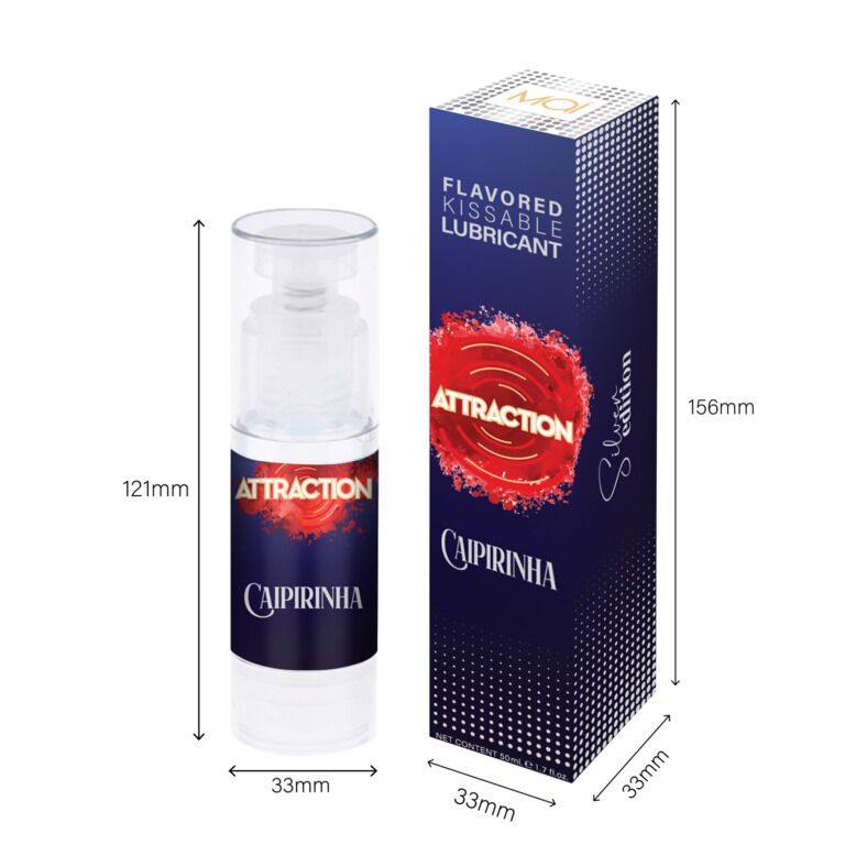 Смазка для орального секса на водной основе MAI Attraction Caipirinha (50 мл) - Зображення 4