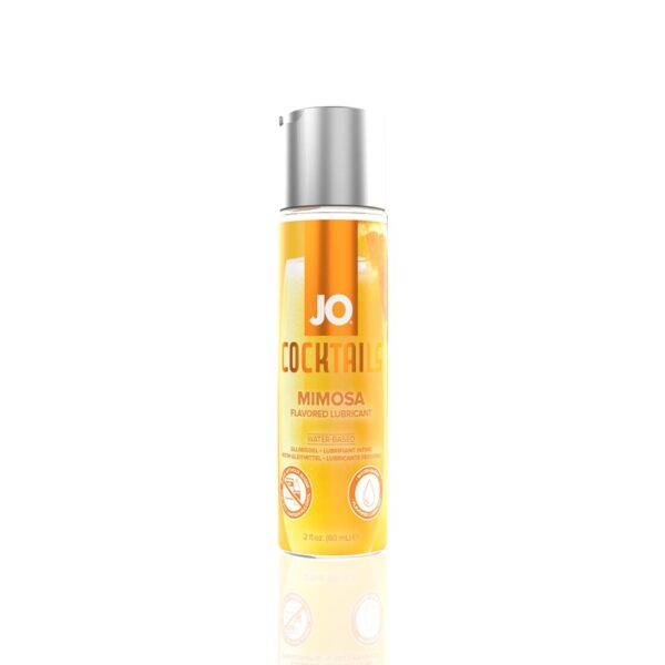 Лубрикант на водной основе JO Cocktails — Mimosa без сахара, растительный глицерин (60 мл)